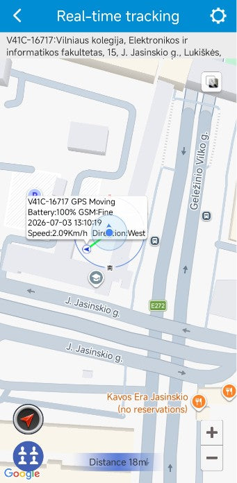 GPS sekiklis šunims PF-41